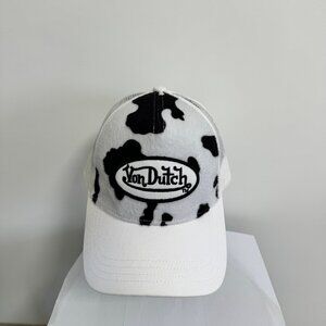 Von Dutch Cow Print Trucker Cap